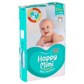 Happy Mimi Flexi Comfort Mini plienky (3-6kg) 50ks