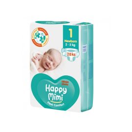 Happy Mimi Flexi Newborn plienky (2-5kg) 28ks