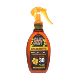 Vivaco Sun Vital Argan Bronz opaľovací olej pre rýchle zhnednutie SPF30 200ml