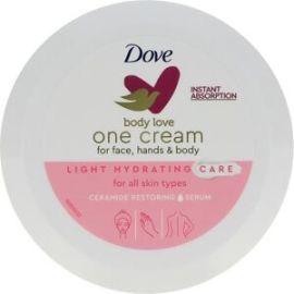 Dove One Cream Light hydratačný krém na tvár a telo 250ml