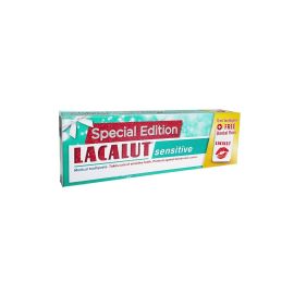 Lacalut Aktiv proti paradentóze zubná pasta 75ml + Zubná niť