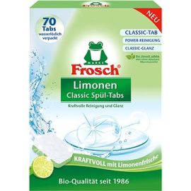 Frosch Limone Classic tablety do umývačky riadu 70ks