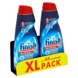 Finish All in 1 Max Shine & Protect gél do umývačky riadu 2x650ml