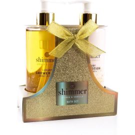 Accentra Shimmer dámska darčeková kazeta zlatá