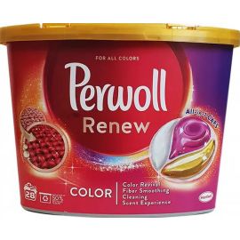 Perwoll Renew & Care Caps Color kapsule na pranie 406g 28 praní