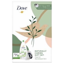 Dove Naturaly Caring Fresh & Revitalized Skin dámska darčeková kazeta