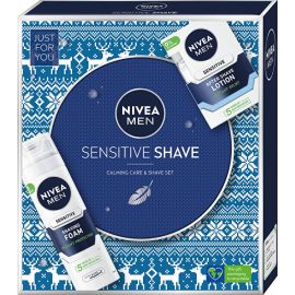 Nivea Men Sensitive Shave pánska darčeková kazeta