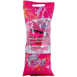 Wilkinson Extra3 Beauty Woman jednorázový holiací strojček 4ks