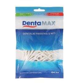 DentaMax dentálne špáratka s niťou 64ks