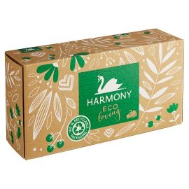 Harmony Eco loving kozmetické vreckovky 100ks Box 3-vrstvové