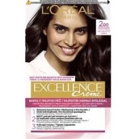 Loréal Excellence Creme 200 Čiernohnedá farba na vlasy