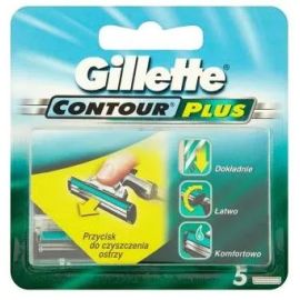Gillette Contour plus náhradné hlavice 5ks
