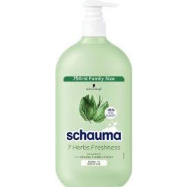 Schauma 7 Herbs Freshness šampón pre normálne až mastné vlasy 750ml