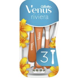 Gillette Venus Riviera dámsky jednorázový holiací strojček 3ks