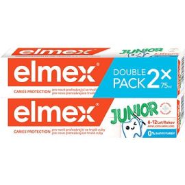 Elmex Junior 6-12 rokov zubná pasta 2x75ml