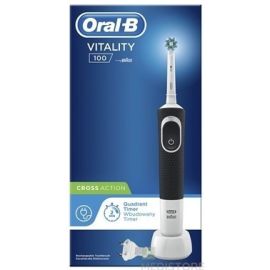 Oral-B Vitality 100 Cross Action Black elektrická zubná kefka
