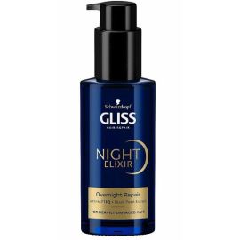 Gliss Night Elixir Ultimate nočný elixír na poškodené vlasy 100ml