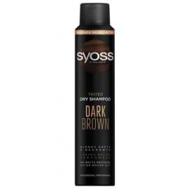 Syoss Dark Brown suchý šampón 200ml