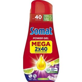 Somat Allin1Lemon & Lime gél do umývačky 2x720ml