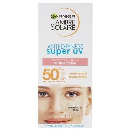 Garnier Ambre Solaire Anti-Dryness Super UV SPF50+ krém na opaľovanie 50ml