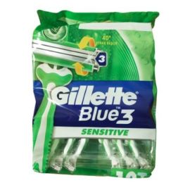 Gillette Blue3 Sensitive pánske jednorázové žiletky 12ks