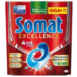 Somat Giga+ Excellence 4in1 tablety do umývačky riadu 75ks