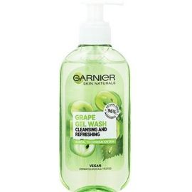 Garnier Skin Naturals Grape Gel Wash čistiací gél na tvár 200ml