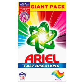 Ariel Fast Dissolving Color prášok na pranie 6325g 115 praní