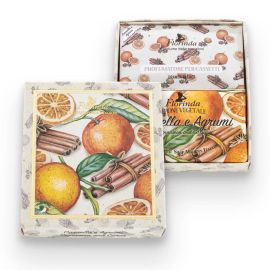 Florinda Cinnamon & Citrus mydlo & vonné perličky darčeková kazeta