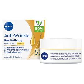 Nivea Anti-Wrinkle Revitalizing SPF15 denný protivráskový krém 50ml