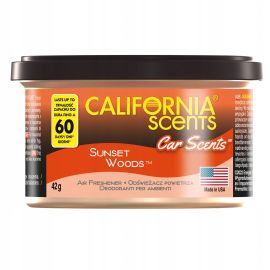 California Car Scents osviežovač vzduchu Sunset Wood 42g 60 dní