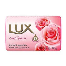Lux Soft Touch French Rose & Almond Oil tuhé mydlo 80g