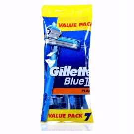 Gillette Blue II Plus jednorázové žiletky 7ks