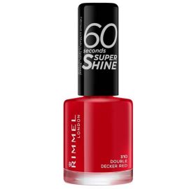 Rimmel London 60 Seconds Super Shine 312 Be Red-Y lak na nechty 8ml