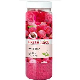 Fresh Juice Litchi & Patcholi soľ do kúpeľa 700g
