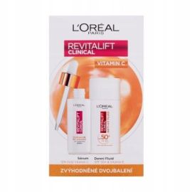 Loréal Paris Revitalift Clinical Duo Anti-UV Fluid s vitamínom C 1x30ml, 1x50ml