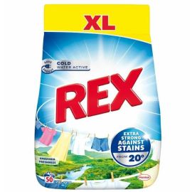 Rex Amazonia Freshness White prášok na pranie 3kg 50 praní