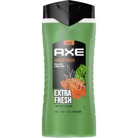 Axe Jungle Fresh Palm leaves & Amber scent sprchový gel 400ml