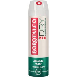 BOROTALCO Men Dry Inique Absolute TalQ 72h deodorant sprej 150ml