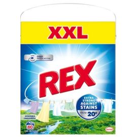 Rex Amazonia Freshness White prášok na pranie 3,30kg 60 praní
