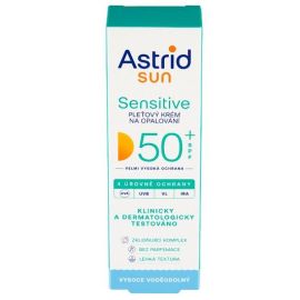 Astrid Sun Sensitive pleťový krém na opaľovanie SPF50 50ml
