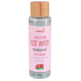 Vivaco Rose Water Natural čistiaca a tonizačná pleťová voda 100ml