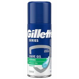 Gillette Series Soothing Sensitive gél na holenie 75ml