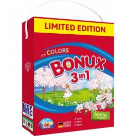 Bonux Color Spring Freshness Box prášok na pranie 4,95kg 66 praní
