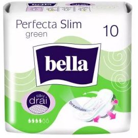 Bella Perfecta Slim green silky drai hygienické vložky 10ks