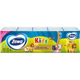 Zewa Kids hygienické vreckovky 10ks 4-vrstvové