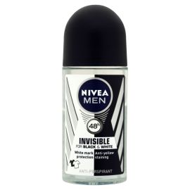 Nivea Men Black & White Invisible 48h anti-perspirant roll on 50ml 82245