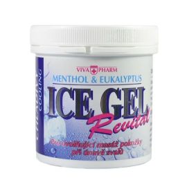 VivaPharm Menthol & Eukalyptus Ice gel Revital 250ml chladivý modrý