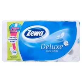 Zewa Deluxe Pure White toaletný papier 3-vrstvový 8ks