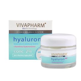 VivaPharm Hyaluron 2% Intenzívny pleťový krém 50ml